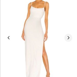 Lover + Friends White Maxi Dress